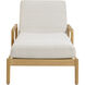 Noelle Natural / Palazzo Cream Outdoor Lounger